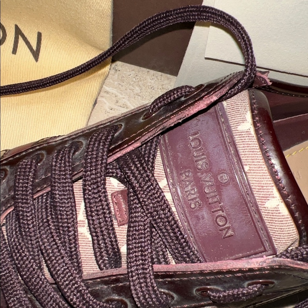 Louis Vuitton Sneakers Women Sz 5.0 - Picture 11 of 16